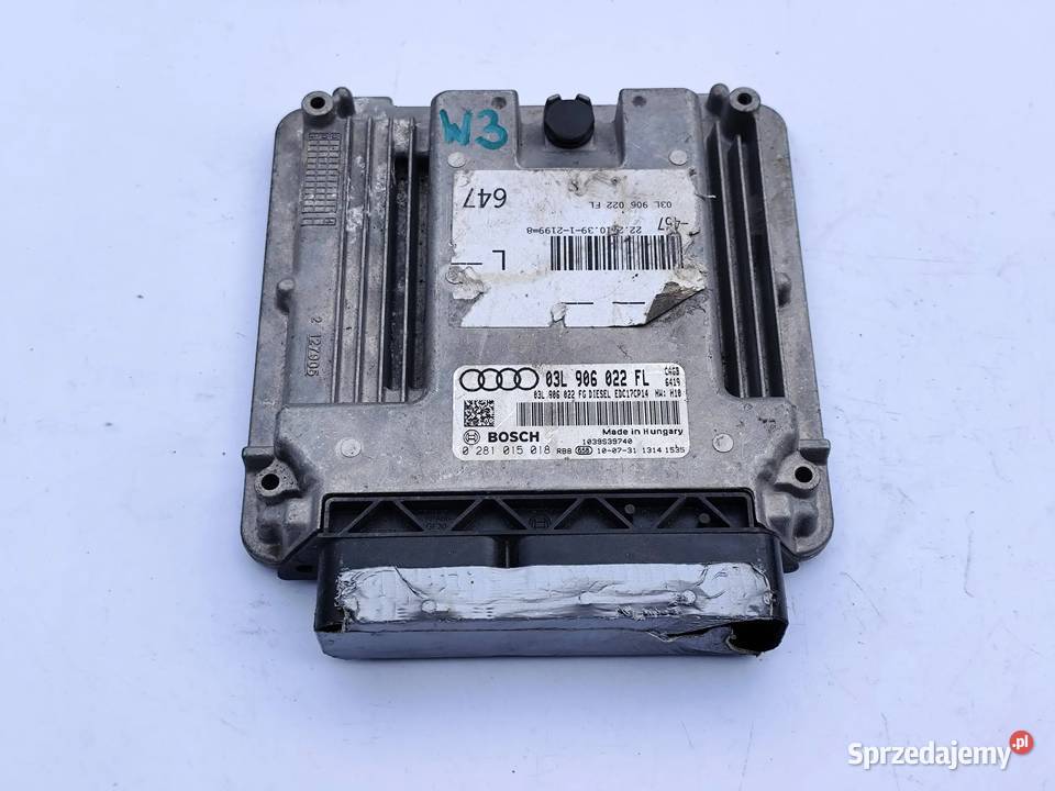 AUDI A6 C6 20 TDI KOMPUTER STEROWNIK SILNIKA Przemęt sprzedam
