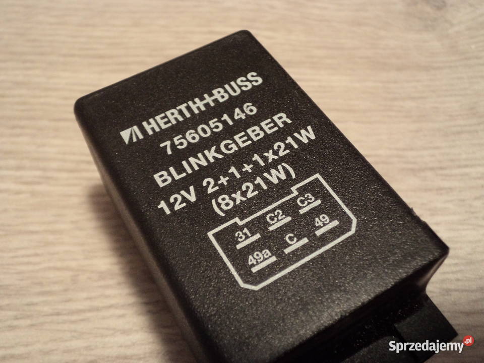 NOWY przerywacz kierunkowskazów HERTHBUSS osobowe Wieluń