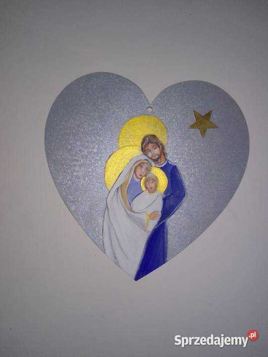 Święta Rodzina ręcznie malowana Katowice