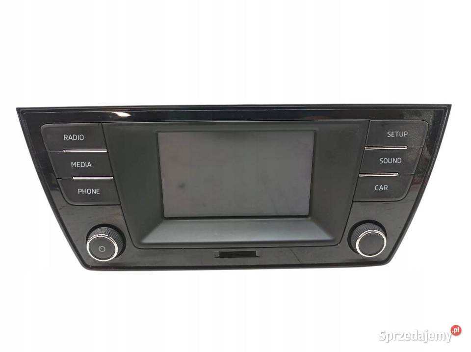 RADIONAWIGACJA FABRYCZNE 17R 6V0035871D Skoda