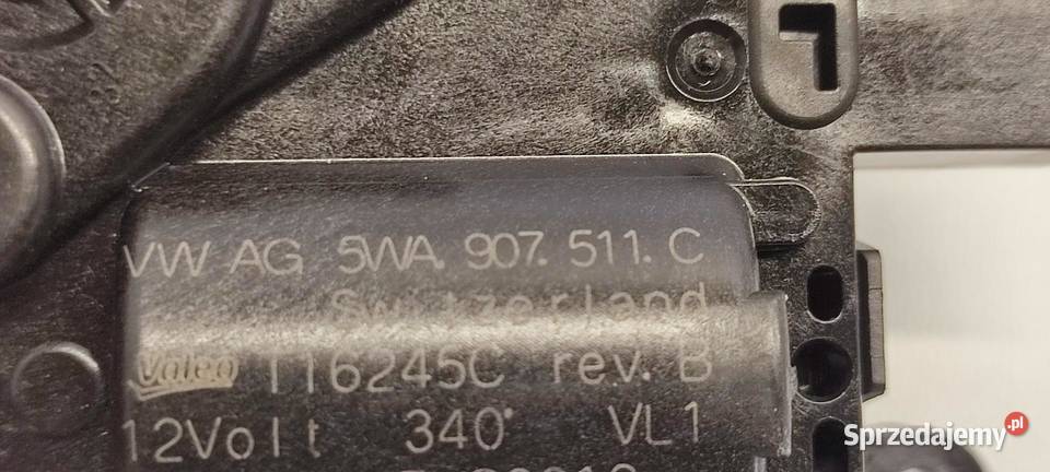 VW TIGUAN II ALLSPACE SILNICZEK NAGRZEWNICY