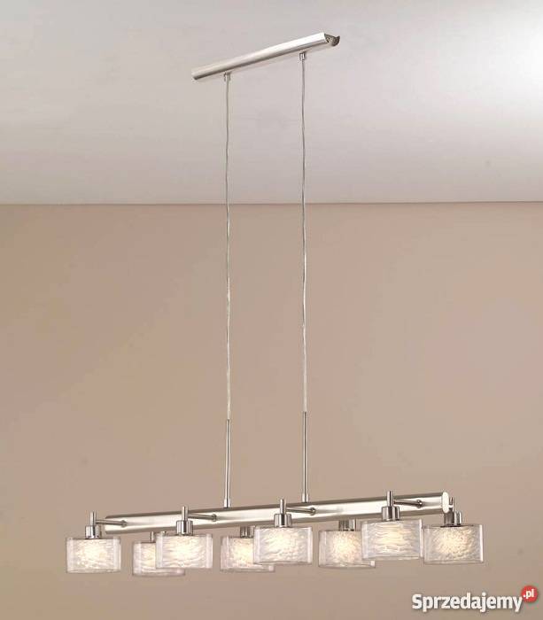 Nowa sufitowa lampa wisząca żyrandol EGLO 87577 biały małopolskie Kraków