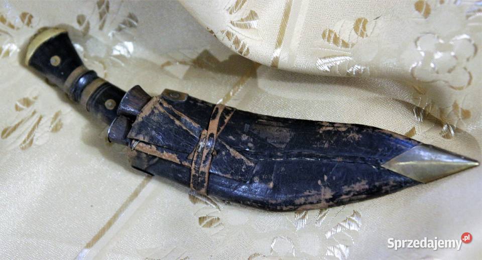 Oryginalny Nóż Gurkha Kukriokres XX w podlaskie Sokółka