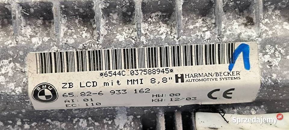 LICZNIK ZEGAR BMW E65 8385449 Lipno