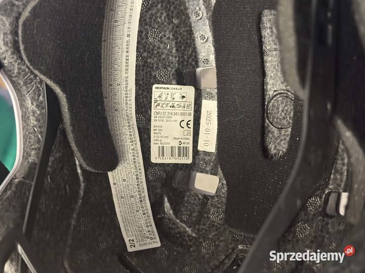 Kask Oxelo MF500 White S 5255 hulajnoga rolki Kraków sprzedam