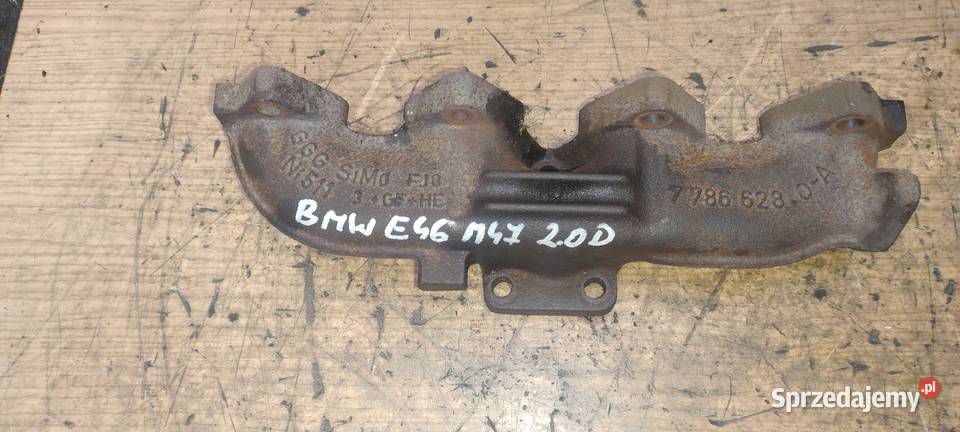 BMW E46 20D M47 kolektor wydechowy 7786628 osobowe Kielce
