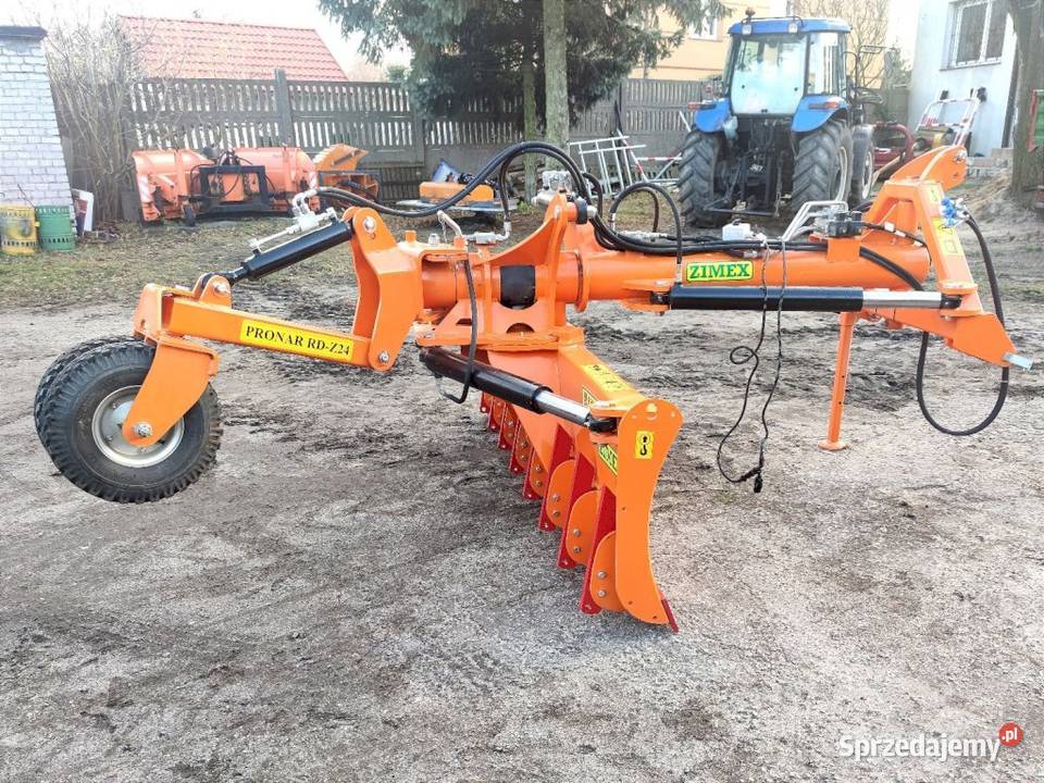 Równiarka drogowa RDZ24 Pronar pług zgarniacz Pozostałe łódzkie Łęczyca