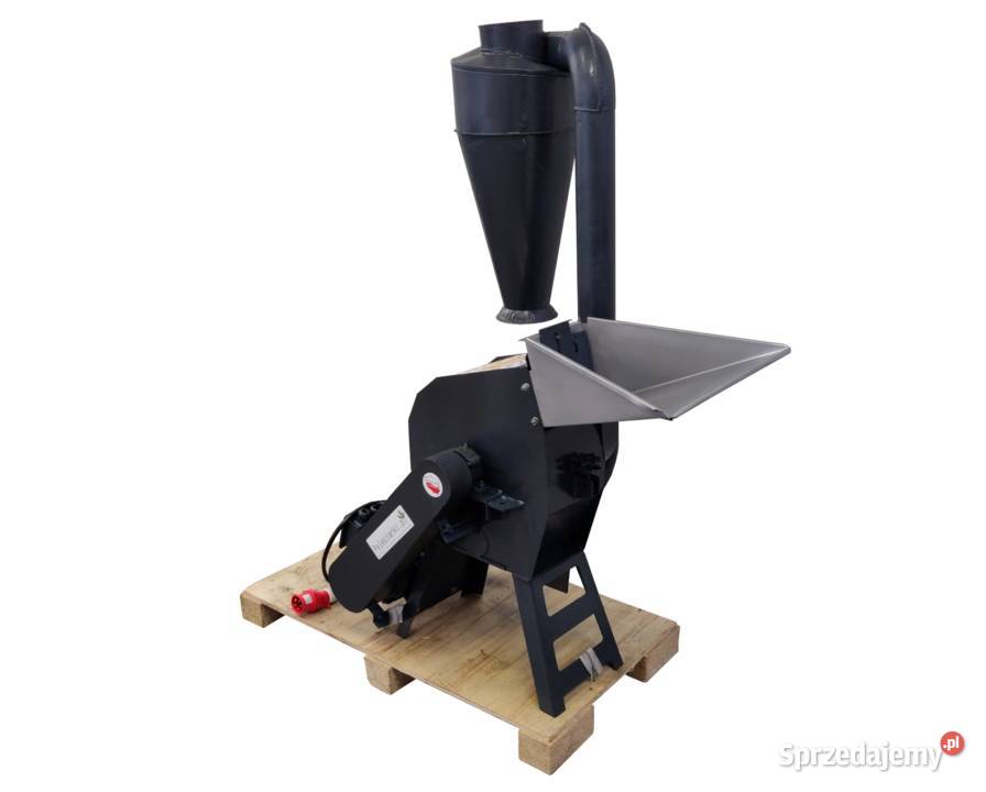 Młyn Bijakowy Rozdrabniacz 4 kW do 300 h Zrębice