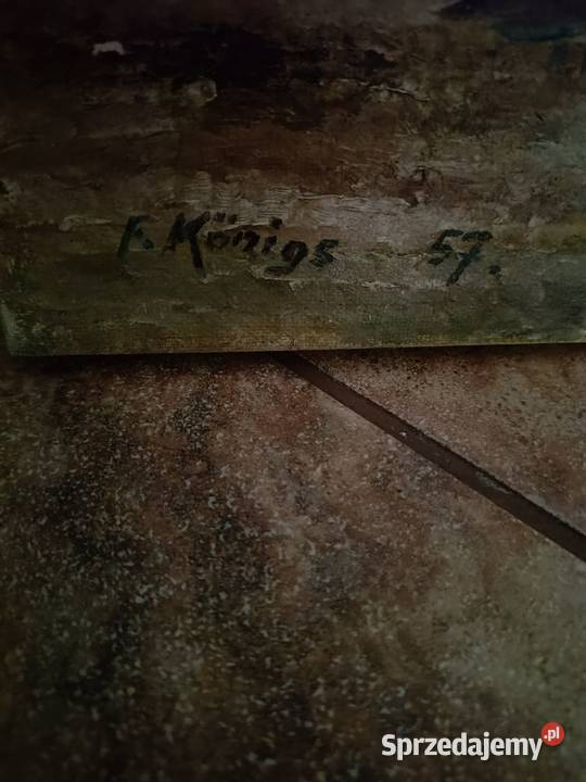 Obraz olejny na płótnie 81x60 kujawsko-pomorskie
