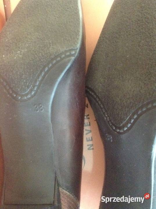 Włoskie GINO VENTORI półbuty damskie skóra opolskie Opole