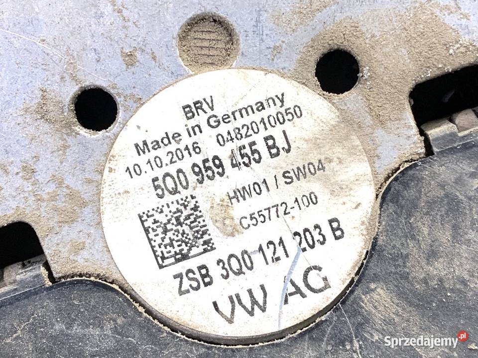 WENTYLATOR CHŁODNICY VW PASSAT B8 20 190