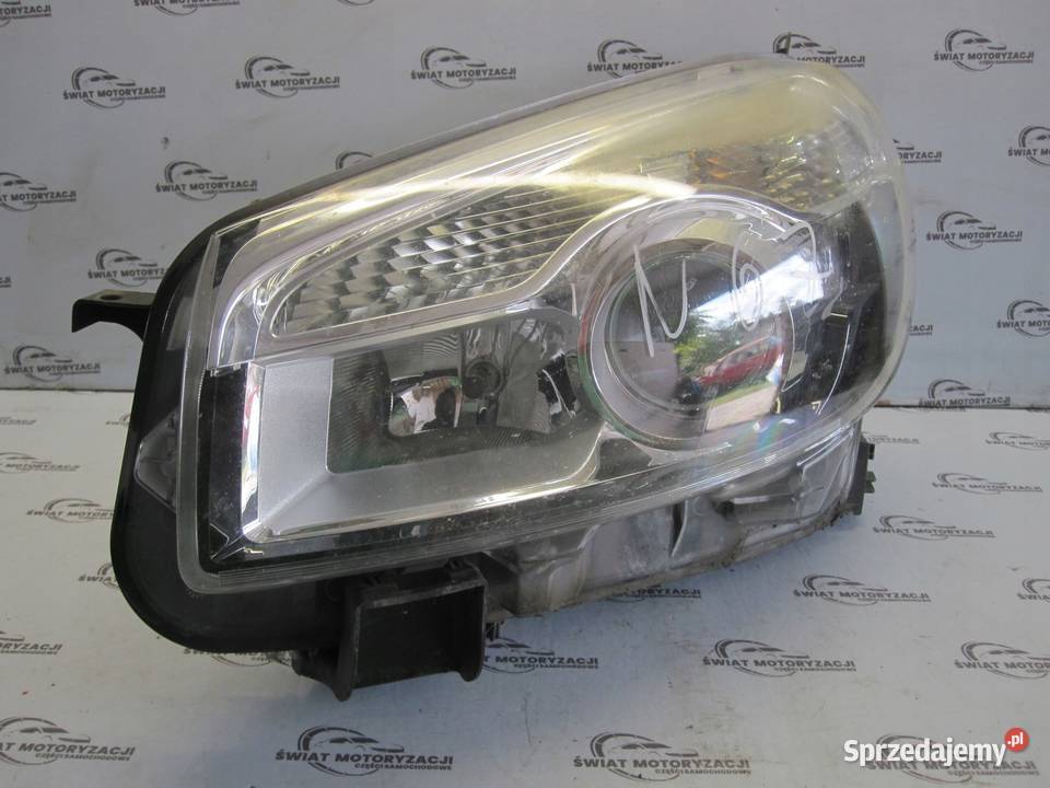 QASHQAI I J10 10r lampa lewa przód 26060BR01A osobowe Kielce