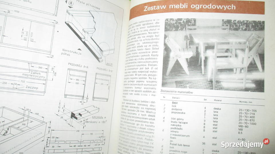 dom działka majsterkowanie meble design projekty Łódź
