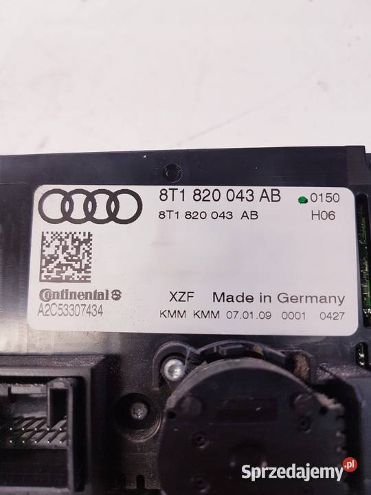 PANEL KLIMATRONIK AUDI A4 A5 Q5 8T1820043AB Przystajń sprzedam