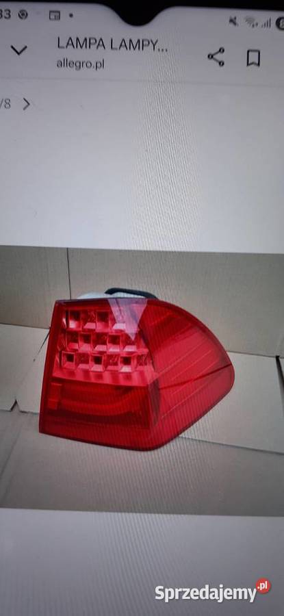 BMW 3 E91 Lift lampy tył komplet led Legnica