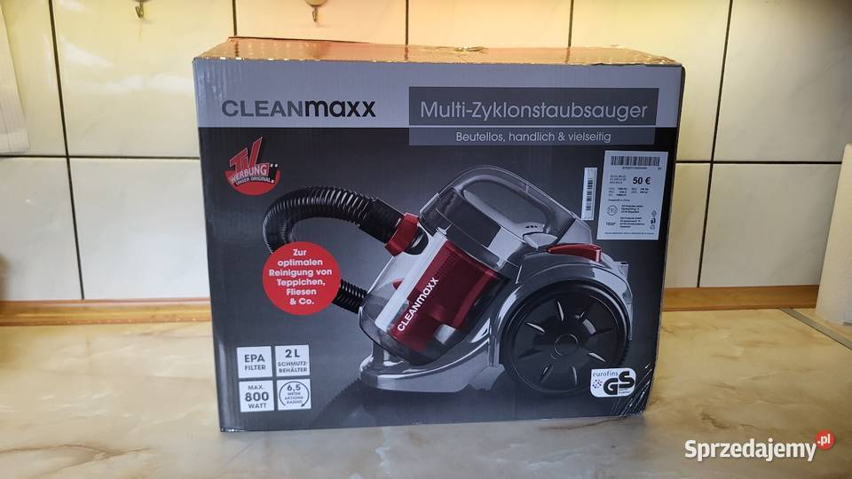 Nowy odkurzacz Firmy Cleanmaxx Luboń