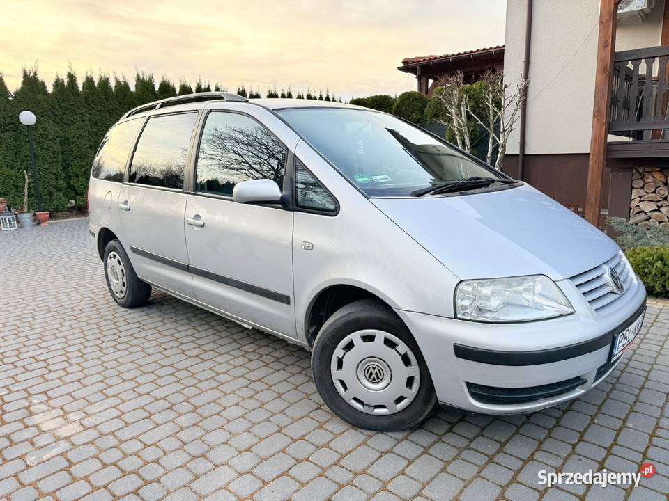 VW Sharan 19tdi 115 koni 7 foteli HAK SPRAWNY radio