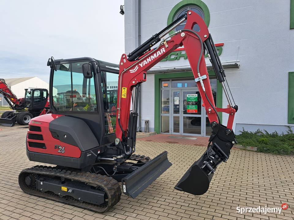 YANMAR SV26 ręki mocna na przyczepkę Szczecin pełny VAT