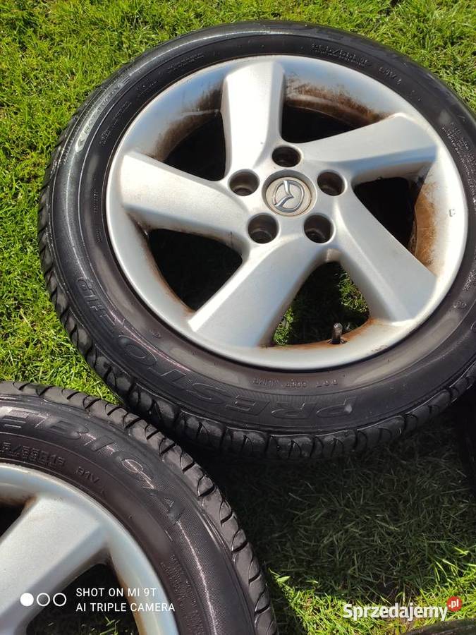 Koła Alu R16 letnie Mazda komplet Dębica Presto Białystok