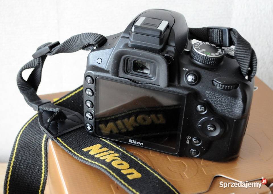 Lustrzanka Nikon D3200 24Mpx stan idealny prz6k Fotografia i Optyka