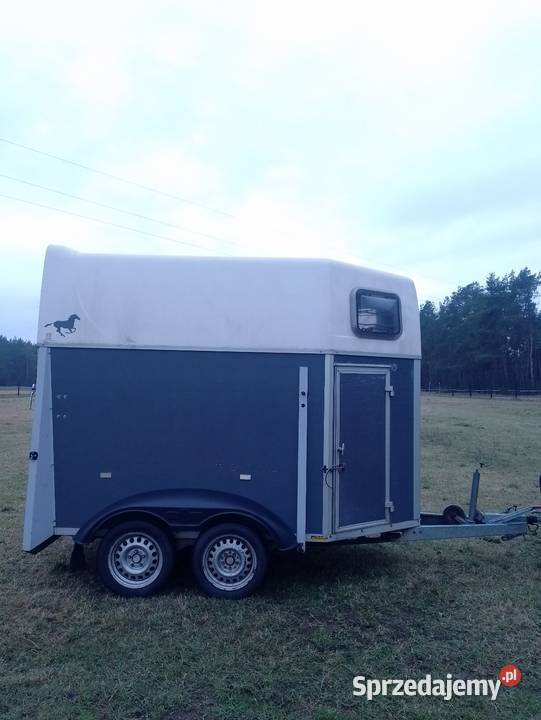 Przyczepa do przewozu dwóch koni DMC 1300 2