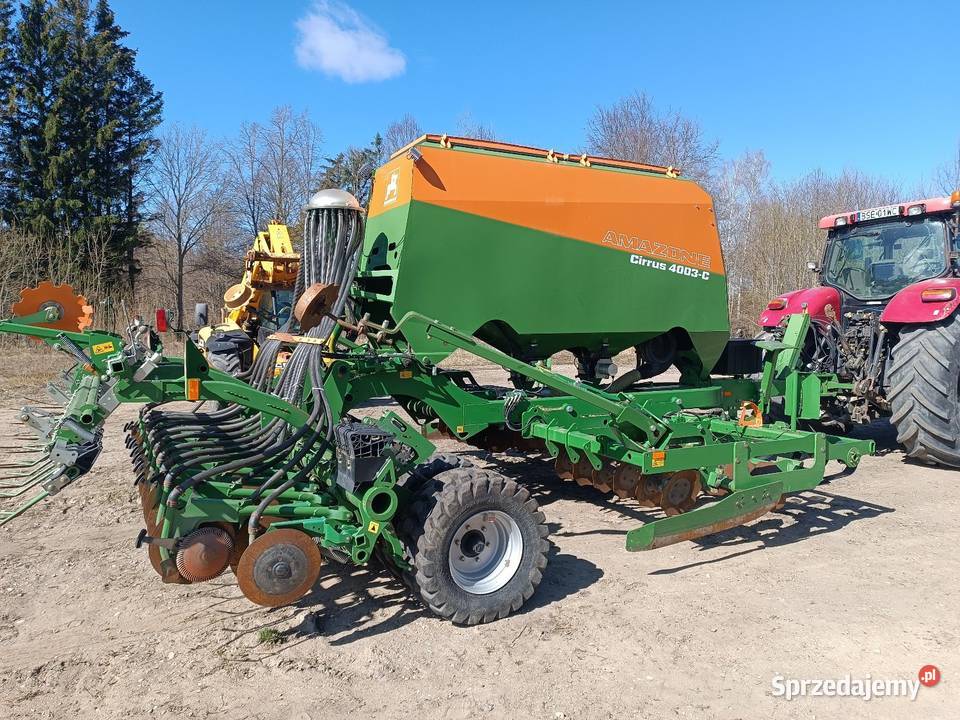Siewnik Amazone Cirrus 4003C 2017 Amazone Suwałki sprzedam