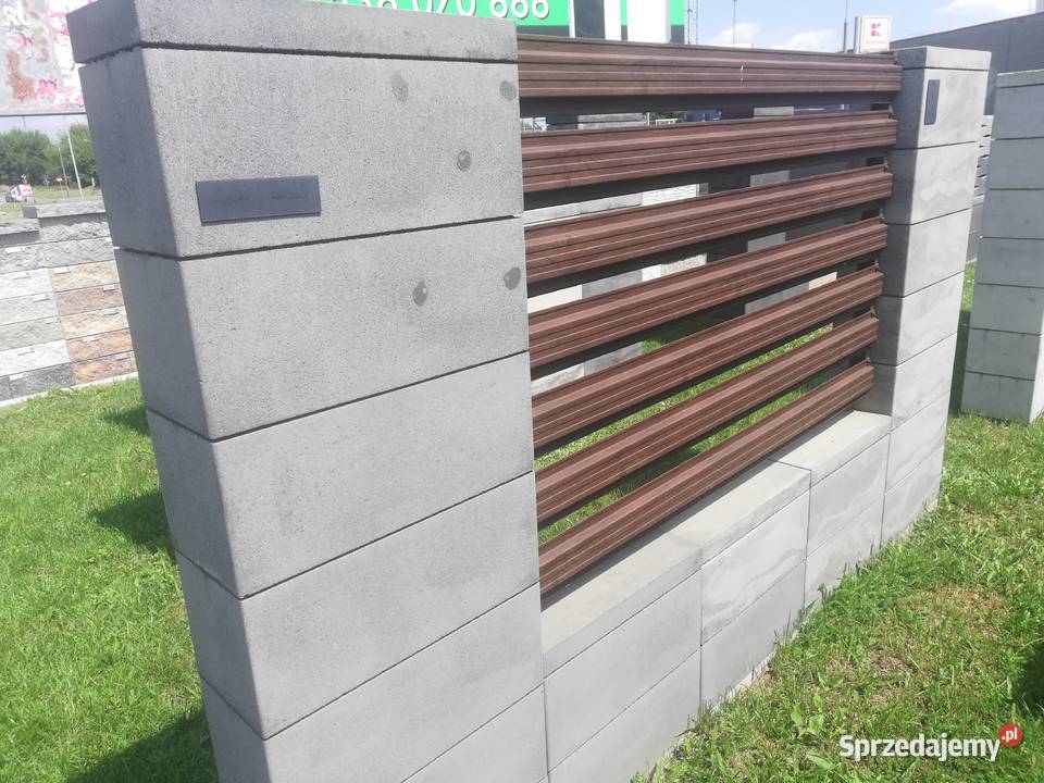 Konekt Bloczek ogrodzeniowy możliwość montażu świętokrzyskie Końskie