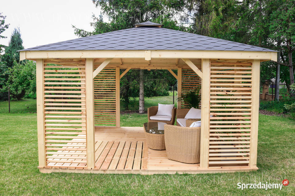 Altana ogrodowa Torino 1 wym 3x4m Producent Piotrków Trybunalski