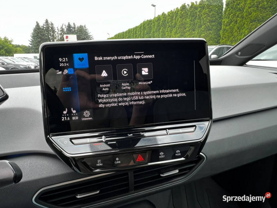 Volkswagen ID3 PRO 204 58kWH Grzane fotele 26655km Baranowo