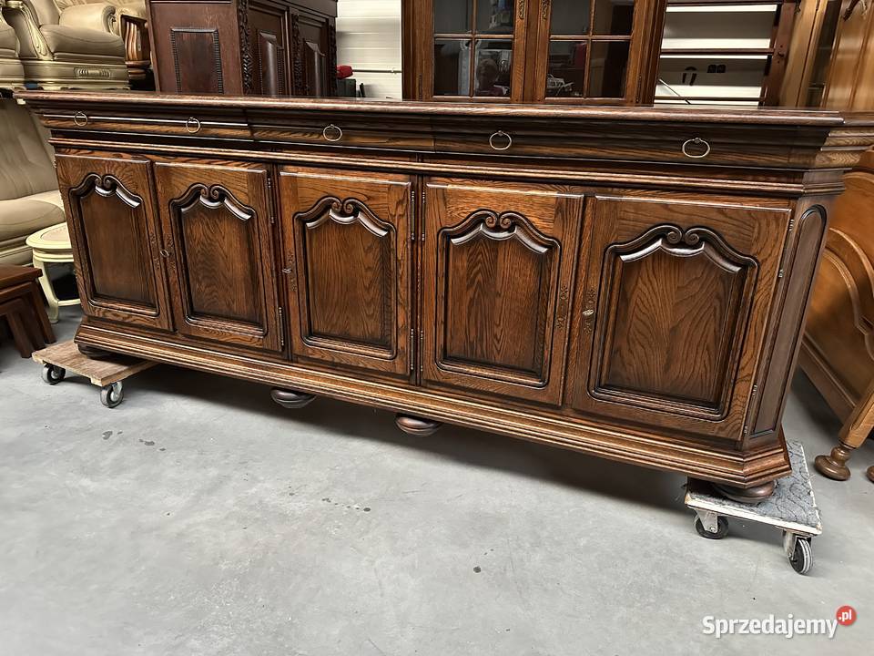 Masywna duża dębowa komoda 290 rozbieralna Komody Sławoszewek sprzedam