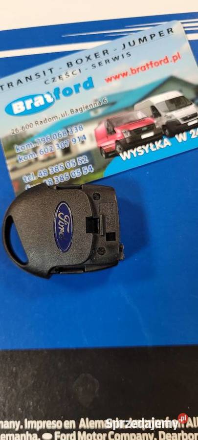 Kluczyk Ford COURIER 2S6T15K601BA 1699827 Radom