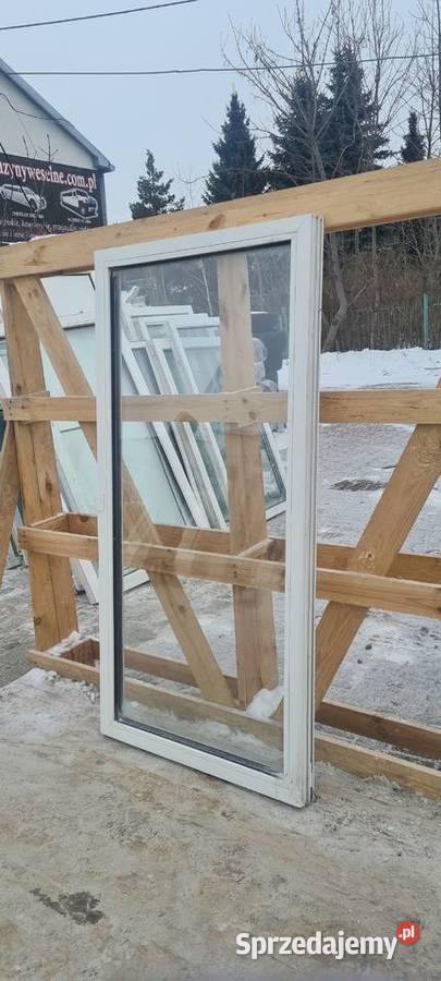 OKNA KacprzaK Witryna 73x150 FIX Używany PCV sprzedam