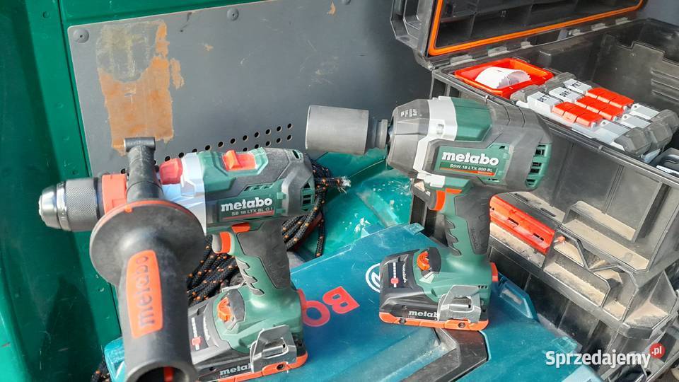 Zestaw combo metabo 18v wkretarka klucz udarowy podkarpackie