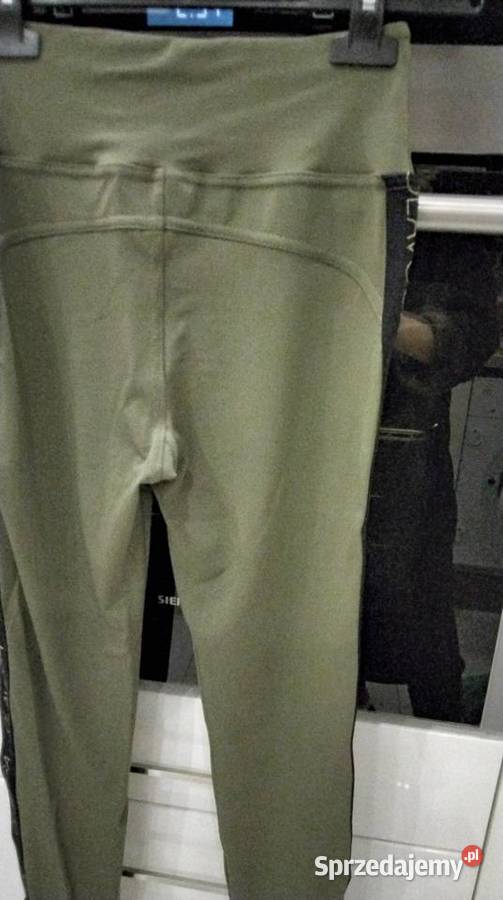 Legginsy Leginsy Damskie OLAVOGA S Khaki Nowe Pozostałe