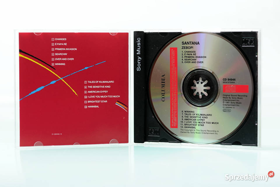 SANTANA ZEBOP CD 1 płyta Muzyka Wrocław