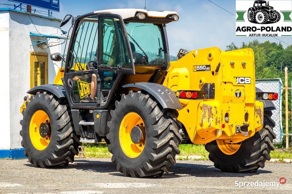 LADOWARKA TELESKOPOWA JCB 55080 AGRI PLUS 2012 dolnośląskie Kudowa-Zdrój
