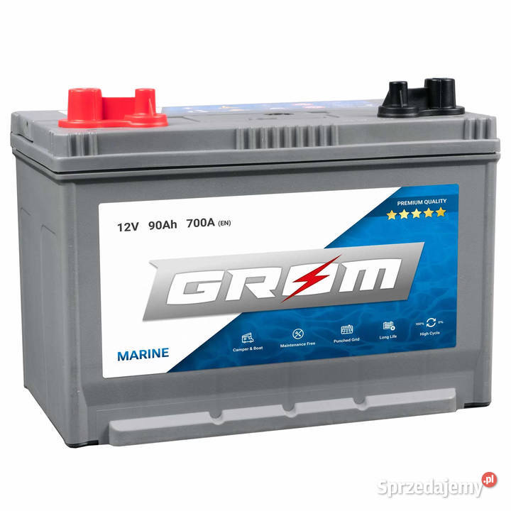 Akumulator GROM MARINE 90Ah 700A M31DC Gdańsk sprzedam