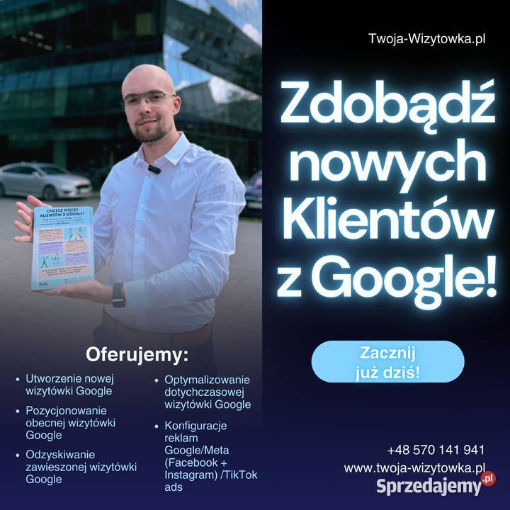 Tworzenie Pozycjonowanie Odzyskiwanie Wizytówki Warszawa