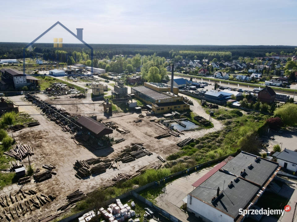 Tartak z niezbędnym zapleczem produkcyjnym na 10 Kaliska