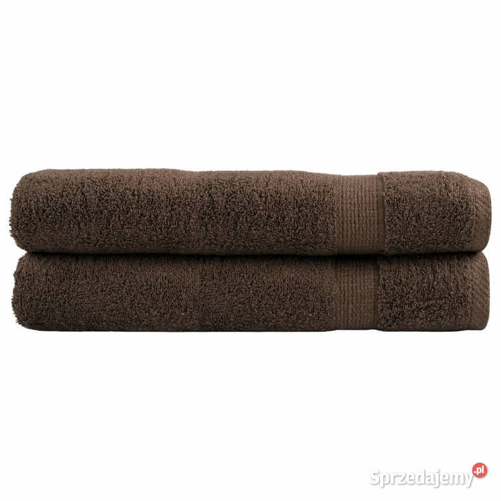 Ręczniki premium SOLUND 2 brązowe 100x200 Warszawa