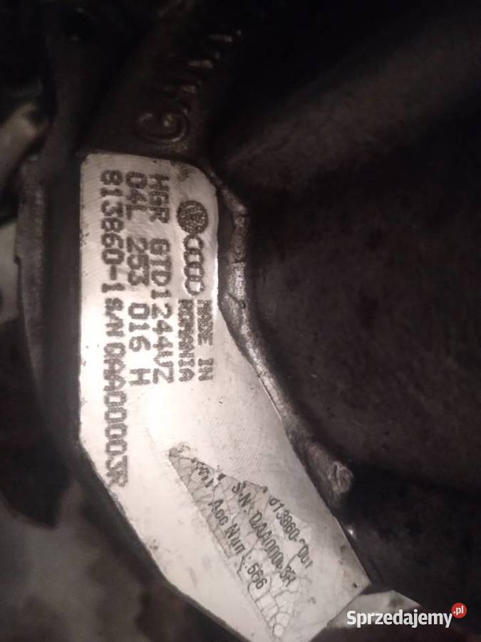 Turbo turbosprężarka Audi Seat VW 16 TDI 04L Gorzów Wielkopolski sprzedam