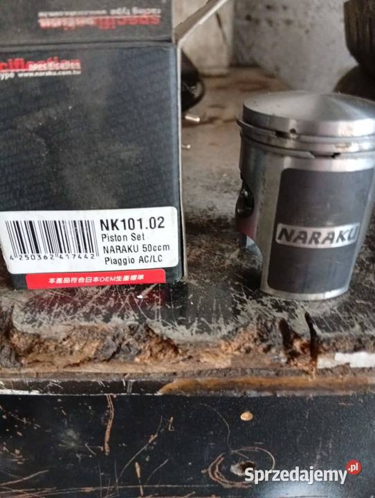 Tłok 2T Naraku 50ccm NK101022 śląskie Dąbrowa Zielona