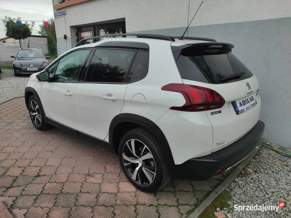 Peugeot 2008 GTline klimatronik biała perła nieuszkodzony 2008 Racibórz