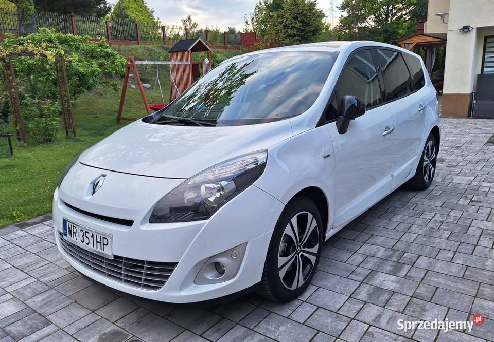 Reno Grand Scenic 16DCI 130 7Os BOSE Biała Perła nieuszkodzony Grand Scenic Radom sprzedam