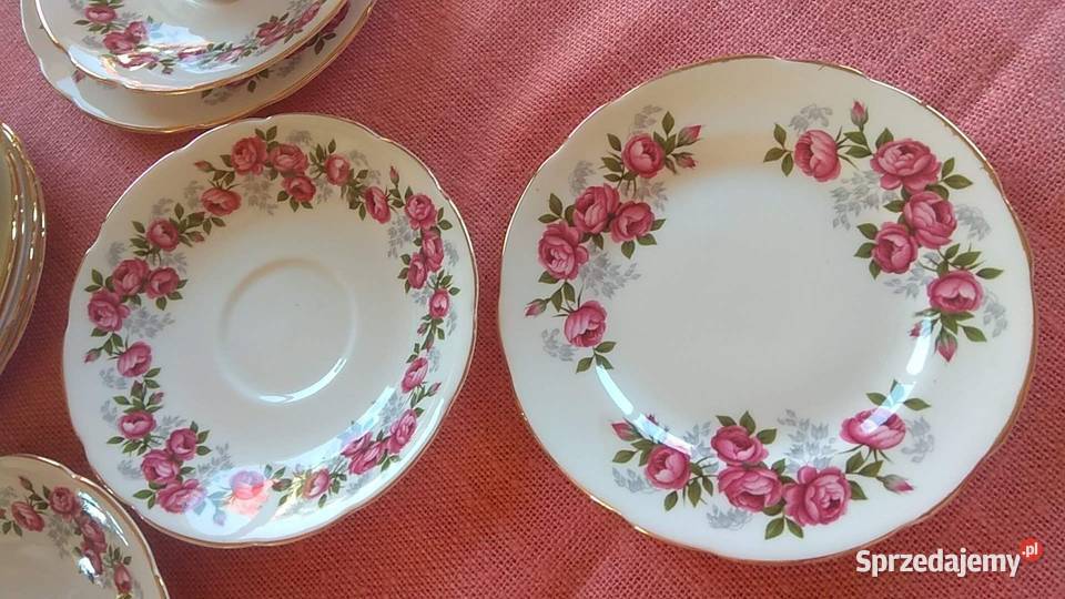 Filiżanka z talerzkiem deserowym Sutherland Gdańsk sprzedam