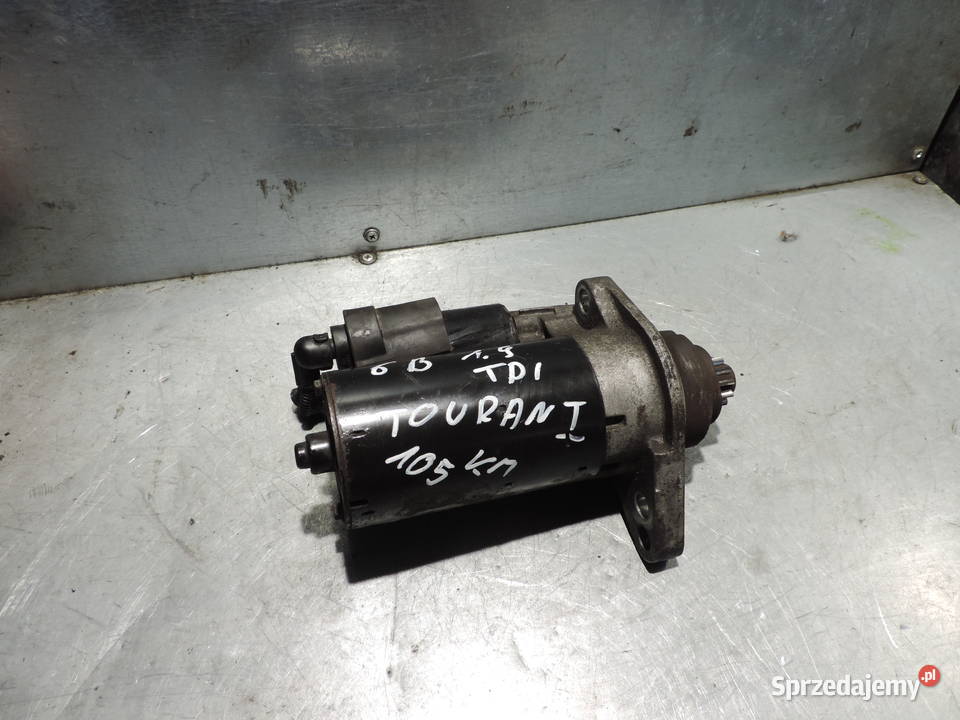 ROZRUSZNIK VW TOURAN I 19 TDI 105 Układ elektryczny silnika