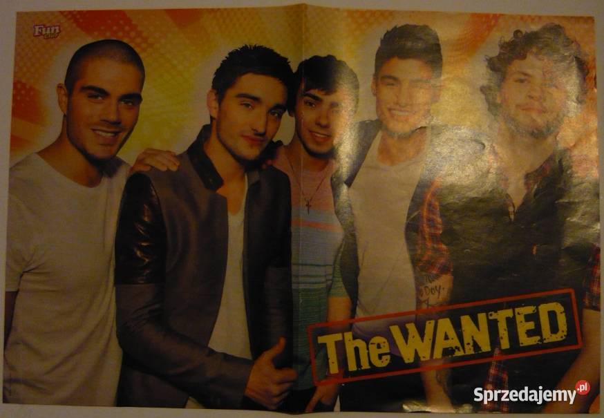 PLAKATY THE WANTED WYPRZEDAŻ ŚWIAT