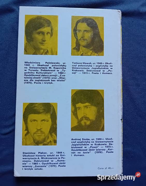 W Pazniewski T Sławek S Piskor A Szuba Spór i sprzedam