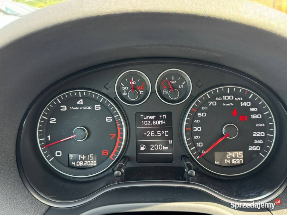 Audi A3 Sportback A3 Lift 140 Serwis ASO