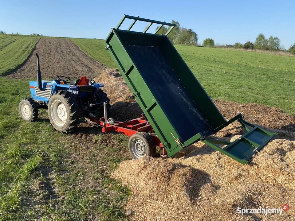 Przyczepa sadownicza rolnicza kiprowana 2 tonowa Olkusz